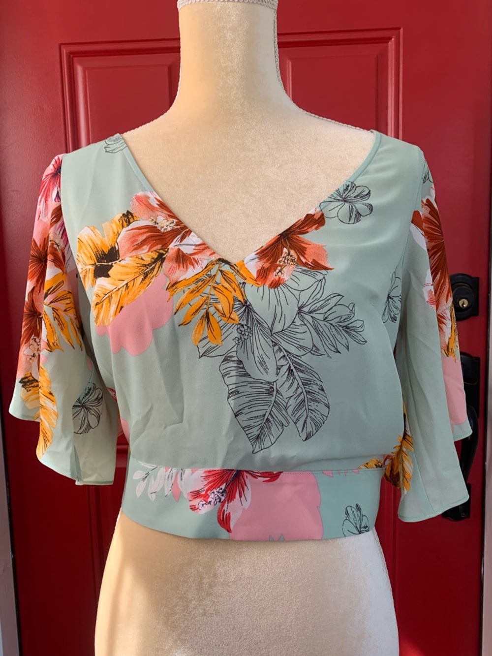 Express Summer Blouse in floral